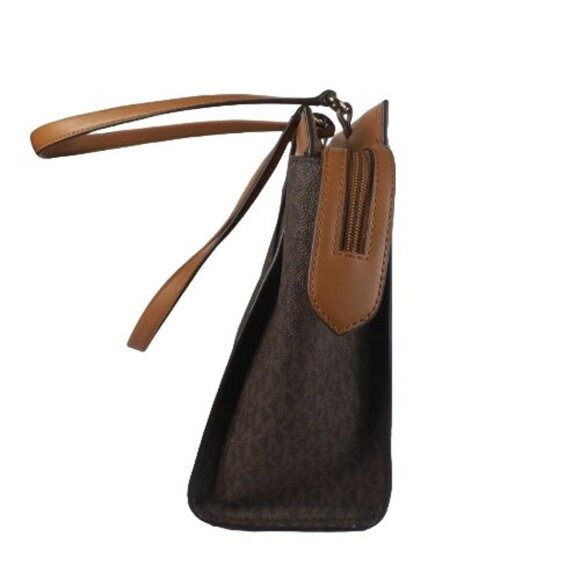 Michael Michael Kors Graham Logo Large Top Zip Tote - Brown/acorn - Picture 5 of 9